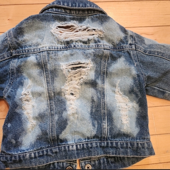 Size 18m Baby Distressed Jean Jacket - Picture 4 of 4